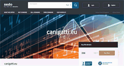 Desktop Screenshot of canigatti.eu