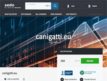 Tablet Screenshot of canigatti.eu